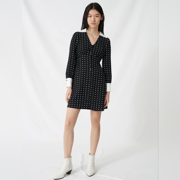 Maje Dresses & Skirts - MAJE Randi Dotted Shirt Dress NWOT
